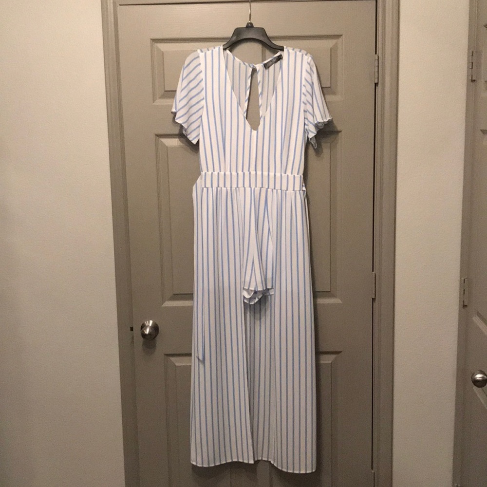 Super cute striped romper/dress *Worn once